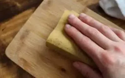 Sealing a Cutting Board with Beeswax and Walnut Oil
